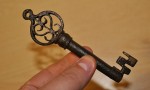Antica Chiave alte Schlüssel clef ancienne old key clave antigua veneziana 
